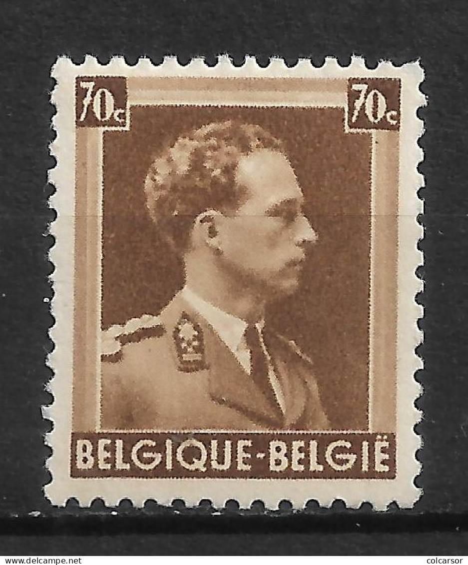 BELGIQUE ,N °427   LÉOPOLD III - 1936-1957 Col Ouvert