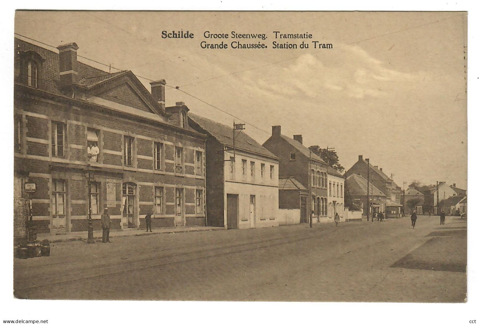 Schilde   Groote Steenweg   Tramstatie   Station Du Tram - Schilde