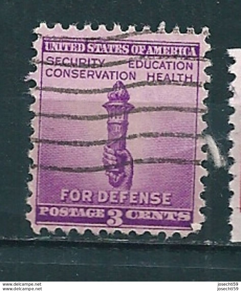 N° 453 Propagande Pour Défense National Etats-Unis (1940) Oblitéré USA  Timbre United States - Used Stamps