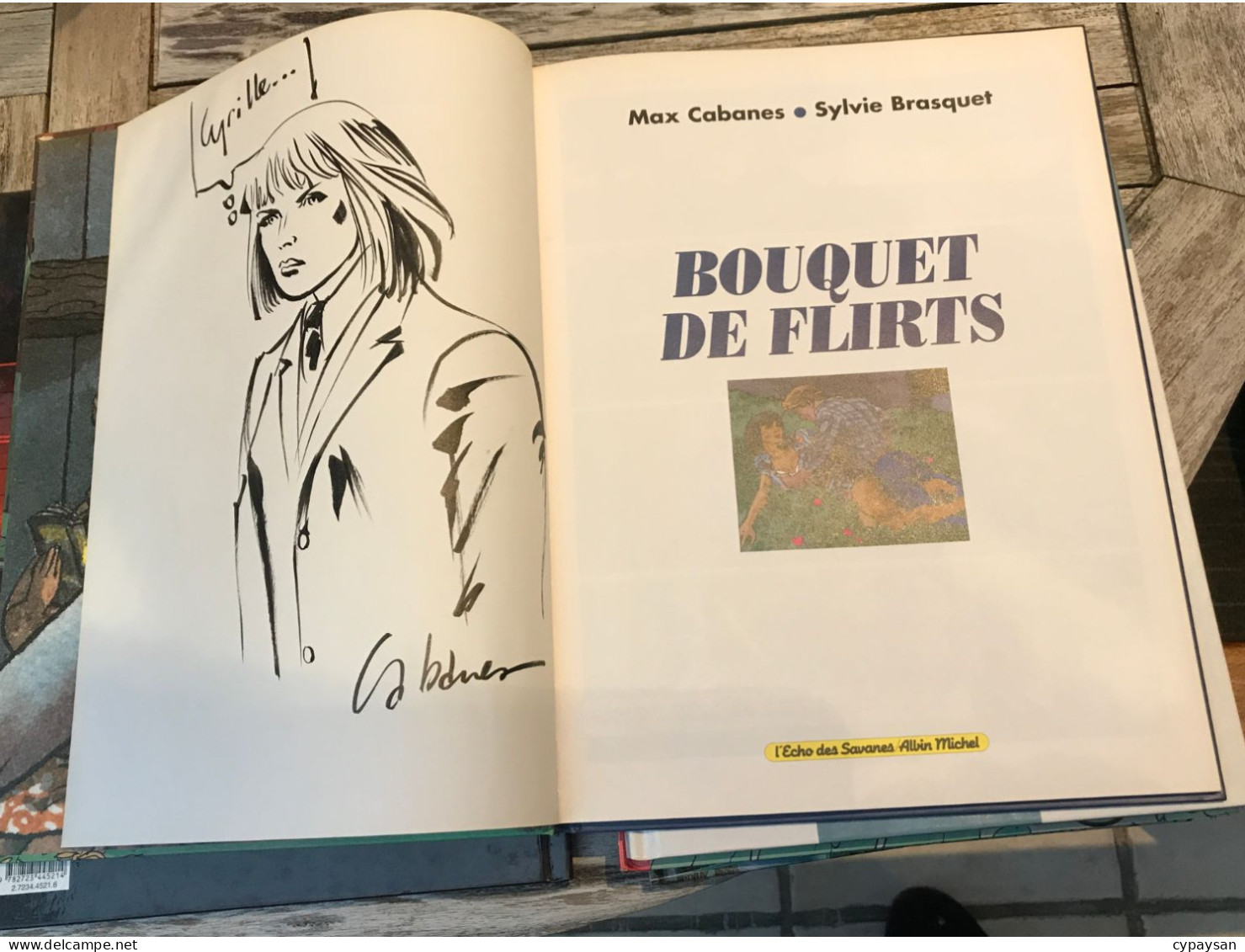 Bouquet De Flirts EO DEDICACE BE Albin Michel 04/1996 Brasquet Cabanes (BI3) - Dediche