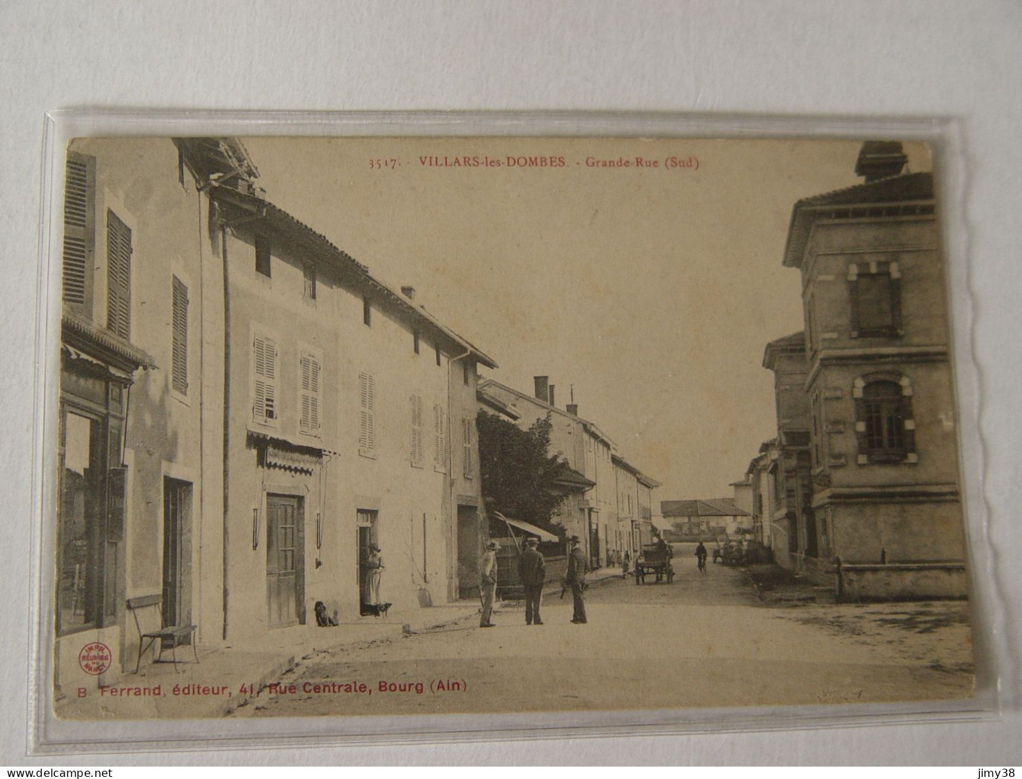 AIN-VILLARS LES DOMBES-GRANDE RUE SUD-3517- ANIMEE - Villars-les-Dombes