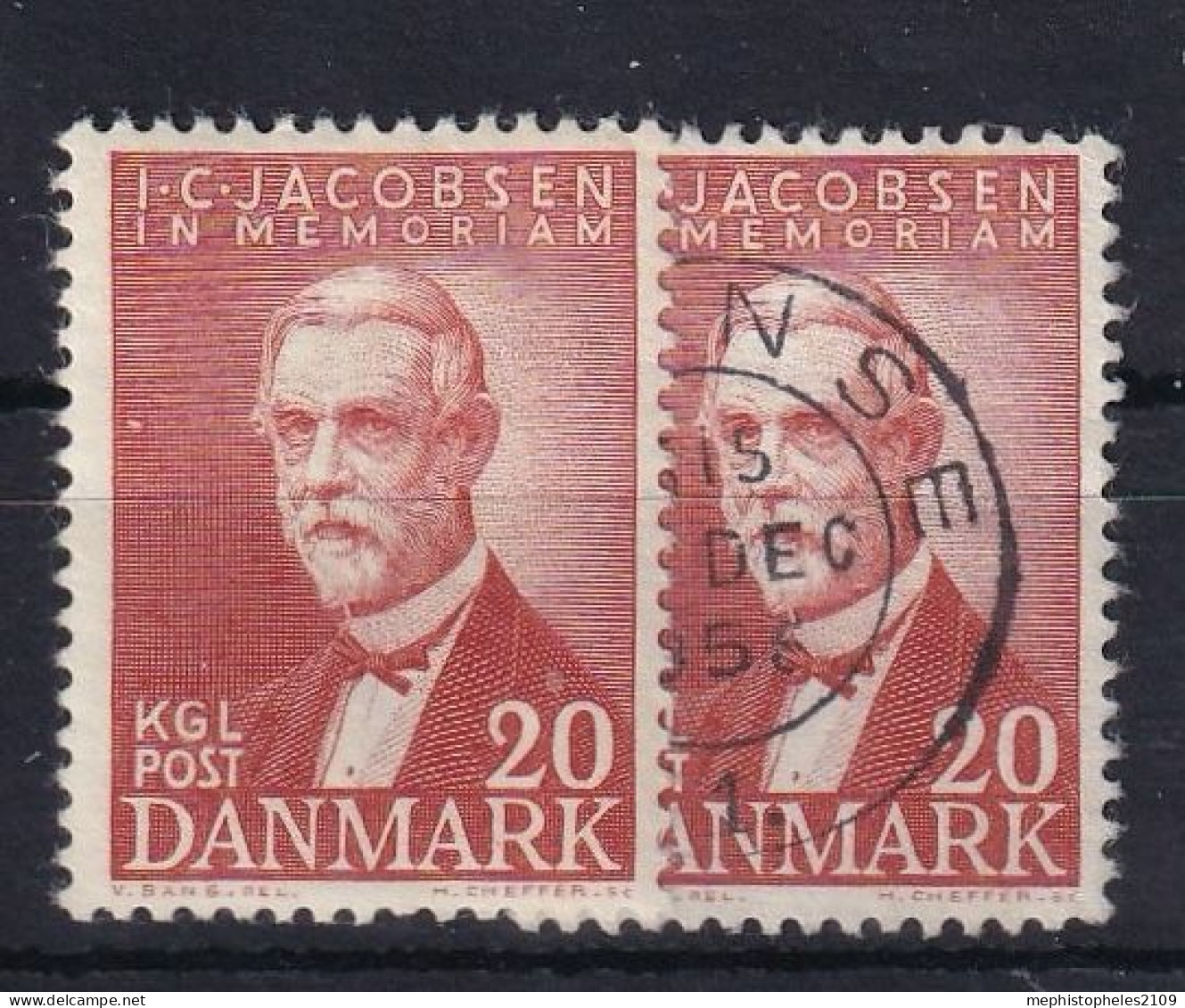 DENMARK 1947 - MLH/canceled - Mi 301 - Ongebruikt