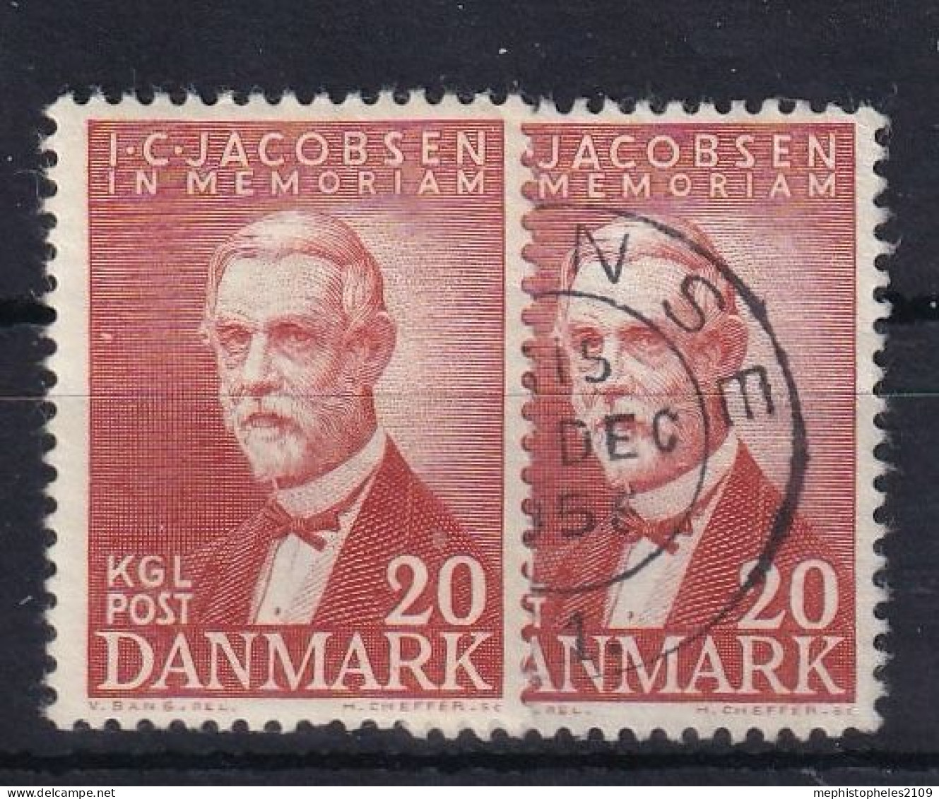 DENMARK 1947 - MLH/canceled - Mi 301 - Unused Stamps