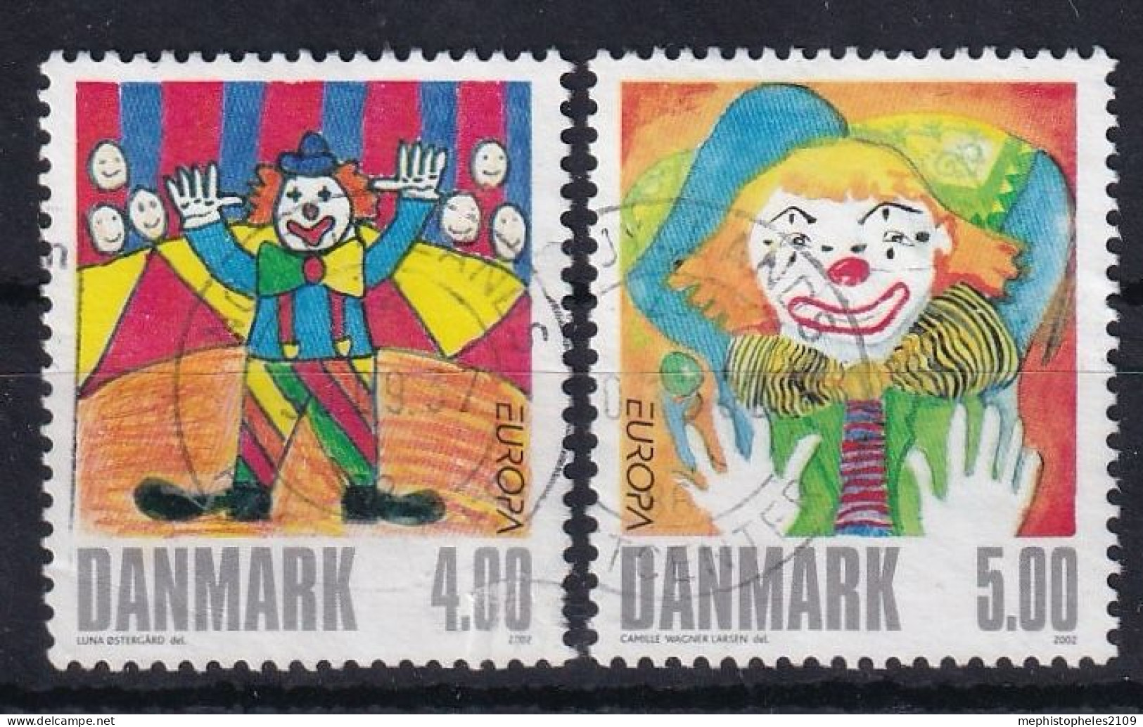 DENMARK 2002 - Canceled - Mi 1310, 1311 - Oblitérés