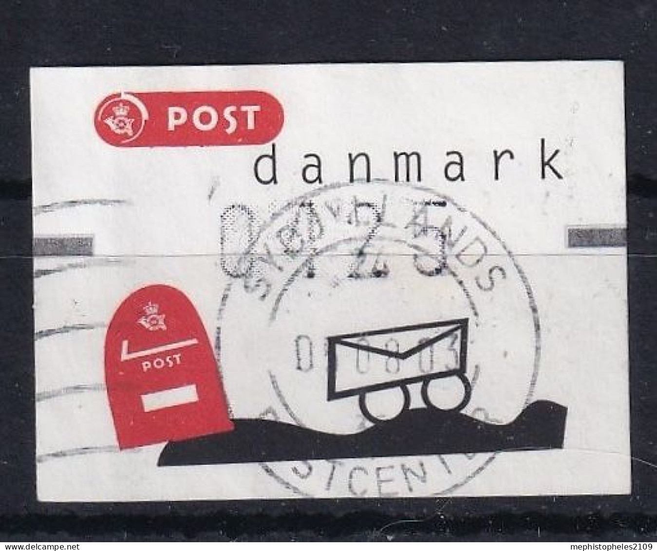 DENMARK 2003 - Canceled - Mi 21 - Automatenmarke - Usado