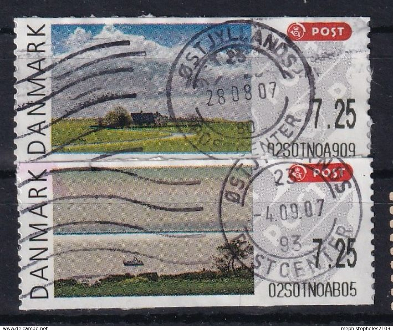 DENMARK 2006 - Canceled - Mi 32, 33 - Automatenmarken - Gebruikt