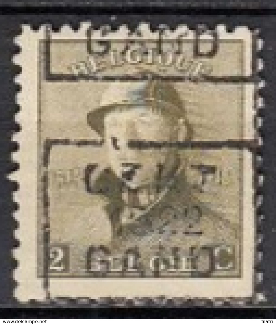 2862 Voorafstempeling Op Nr 166 - GENT 1922 GAND - Positie C - Rollo De Sellos 1920-29