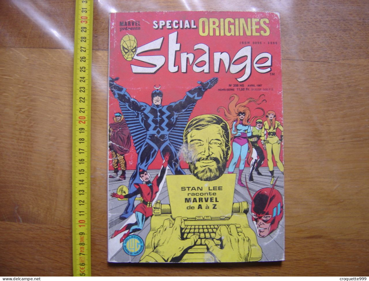 1987 Strange Special Origines 208 HS Stan Lee Raconte MARVEL De A A Z - Strange
