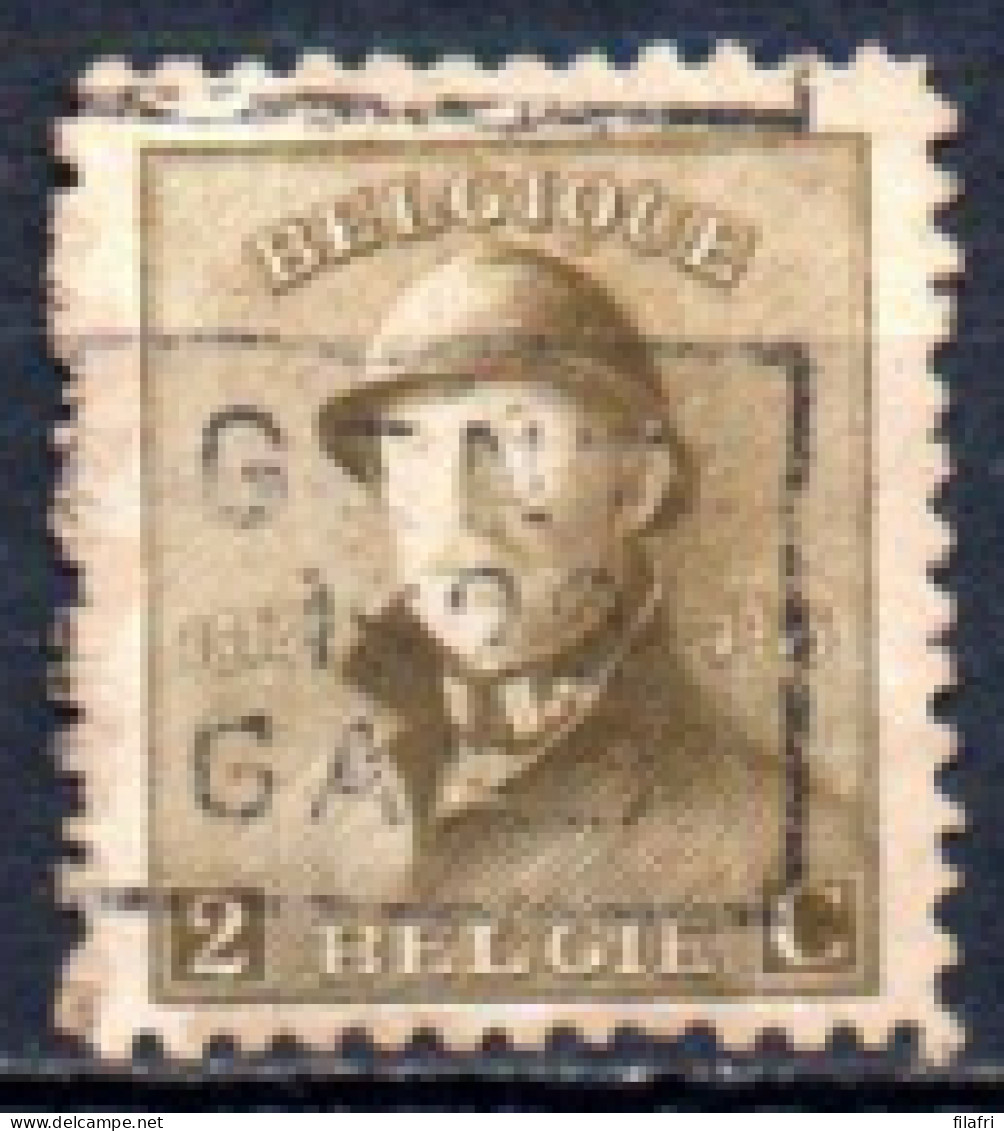 2862 Voorafstempeling Op Nr 166 - GENT 1922 GAND - Positie C - Roller Precancels 1920-29