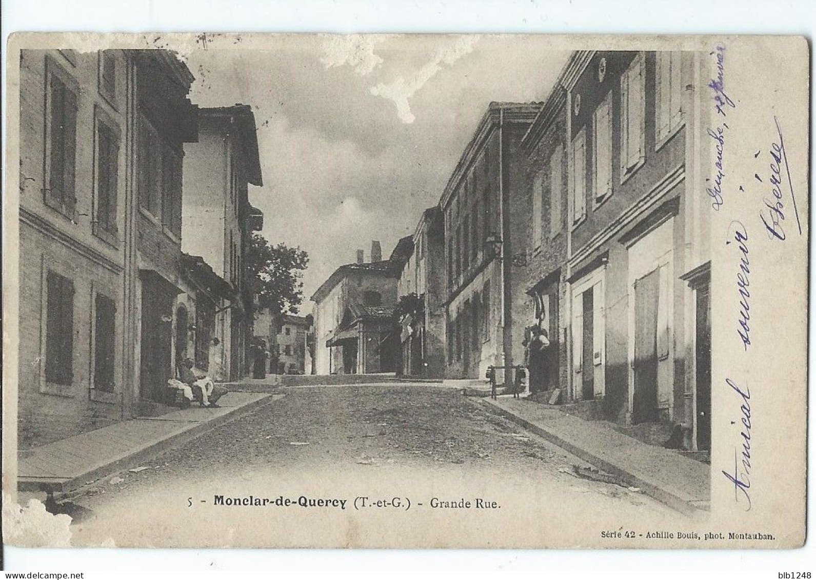 [82] Tarn Et Garonne > Monclar De Quercy  Grand Rue - Montclar De Quercy