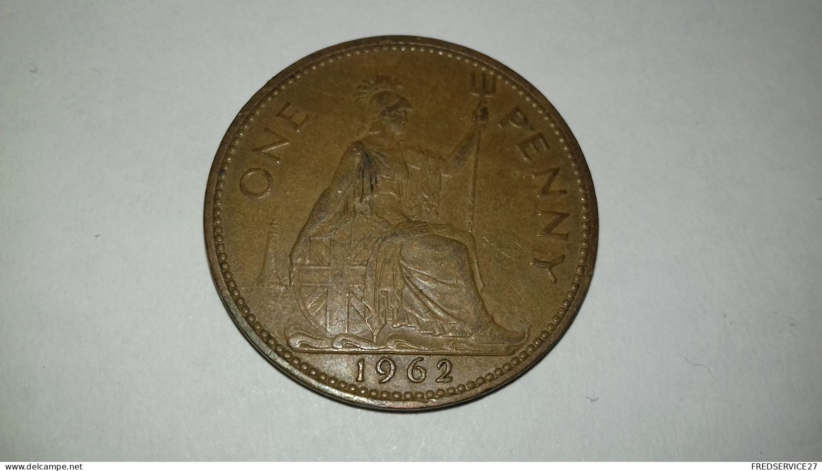 BS3 / ELIZABETH II 1962 ONE PENNY - Andere & Zonder Classificatie