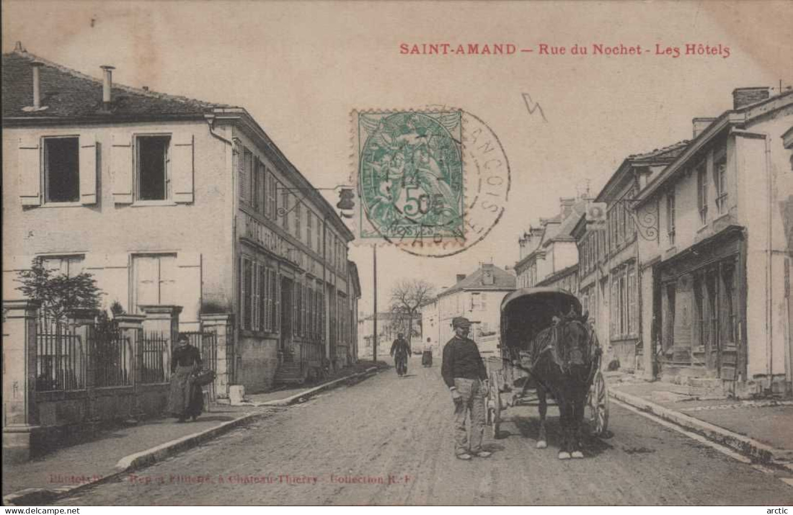 Saint AMAND Rue Du Nochet  Les Hôtels Attelage - Pargny Sur Saulx