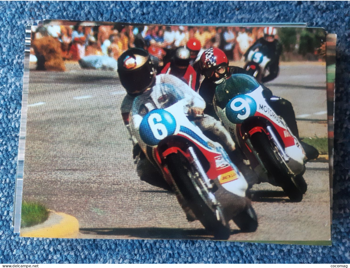 Moto YAMAHA 350 BARRY SHEENE  JOHN DODDS IMOLA 7 JUILLET 1972 - Moto Sport