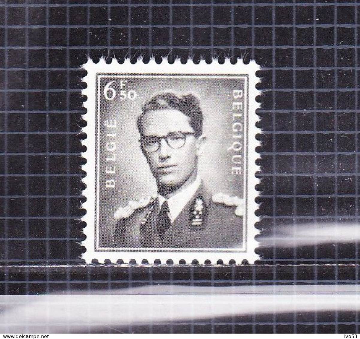 1958 Nr 1069A** Zonder Scharnier,Koning Boudewijn.OBP 105 Euro. - 1953-1972 Brillen