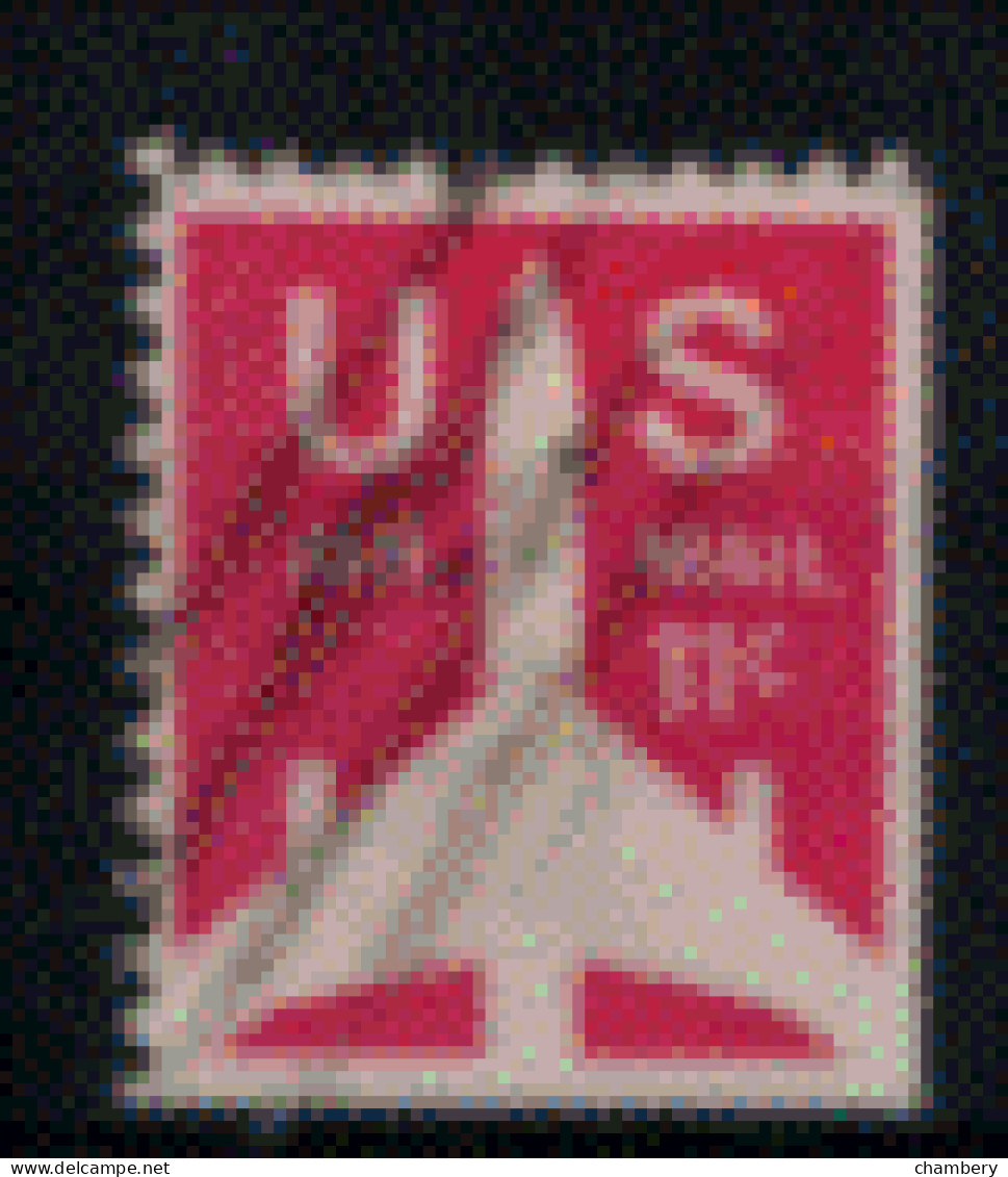Etats-Unis - PA - "Avion De Ligne" - Oblitéré N° 74/b De 1971 - 3a. 1961-… Gebraucht
