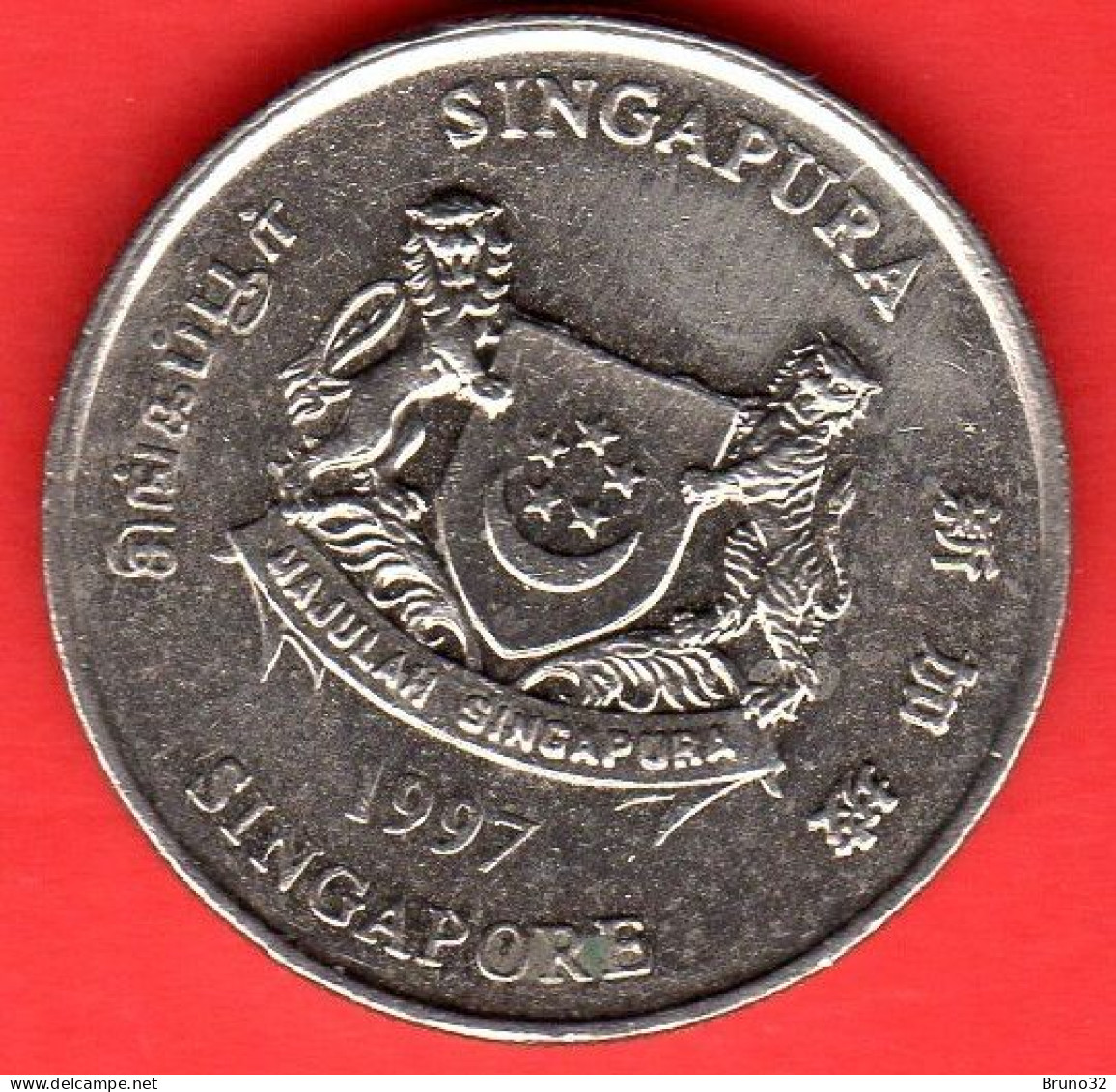 SINGAPORE - Singapura - 1997 - 20 Cents - QFDC/aUNC - Come Da Foto - Singapore