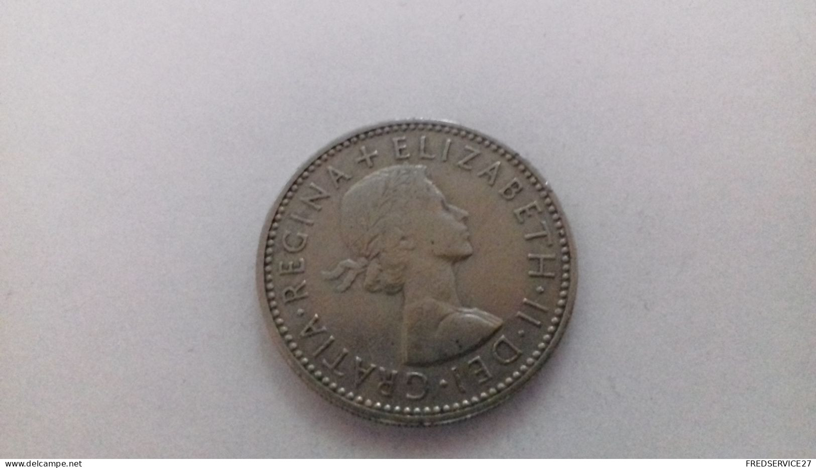 BS3 /  ELIZABETH 1956 ONE SHILLING - Other & Unclassified