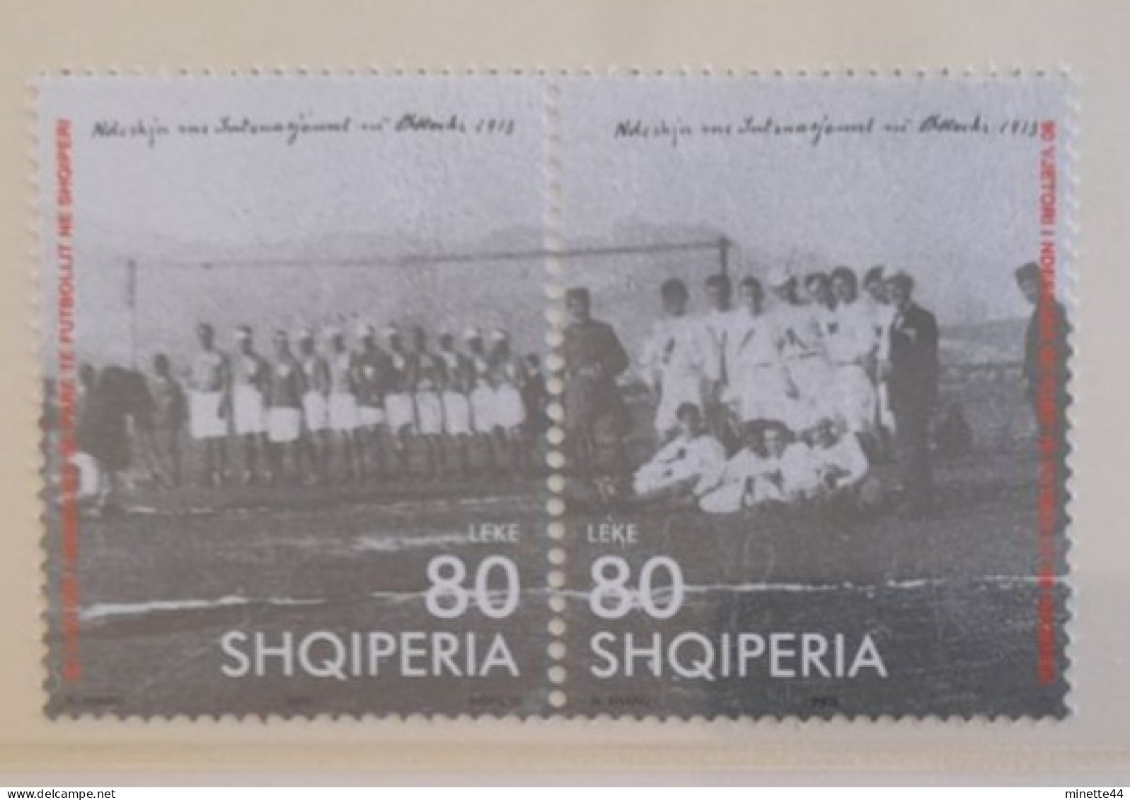 ALBANIE ALBANIA SHQIPERIA  MNH** 2003  FOOTBALL FUSSBALL SOCCER CALCIO VOETBAL FUTBOL FUTEBOL FOOT - Famous Clubs