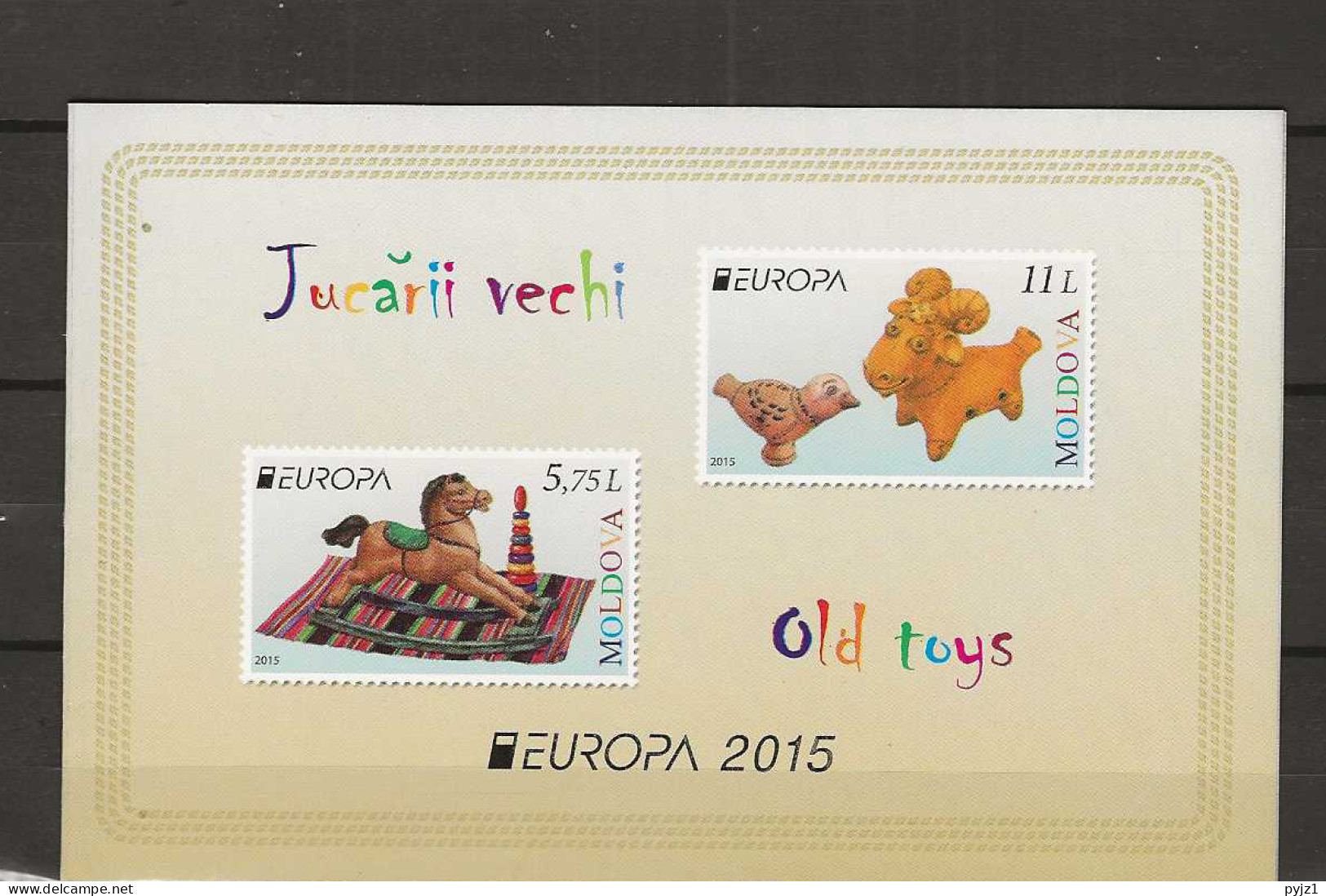 2015 MNH Cept Moldova Booklet - 2015