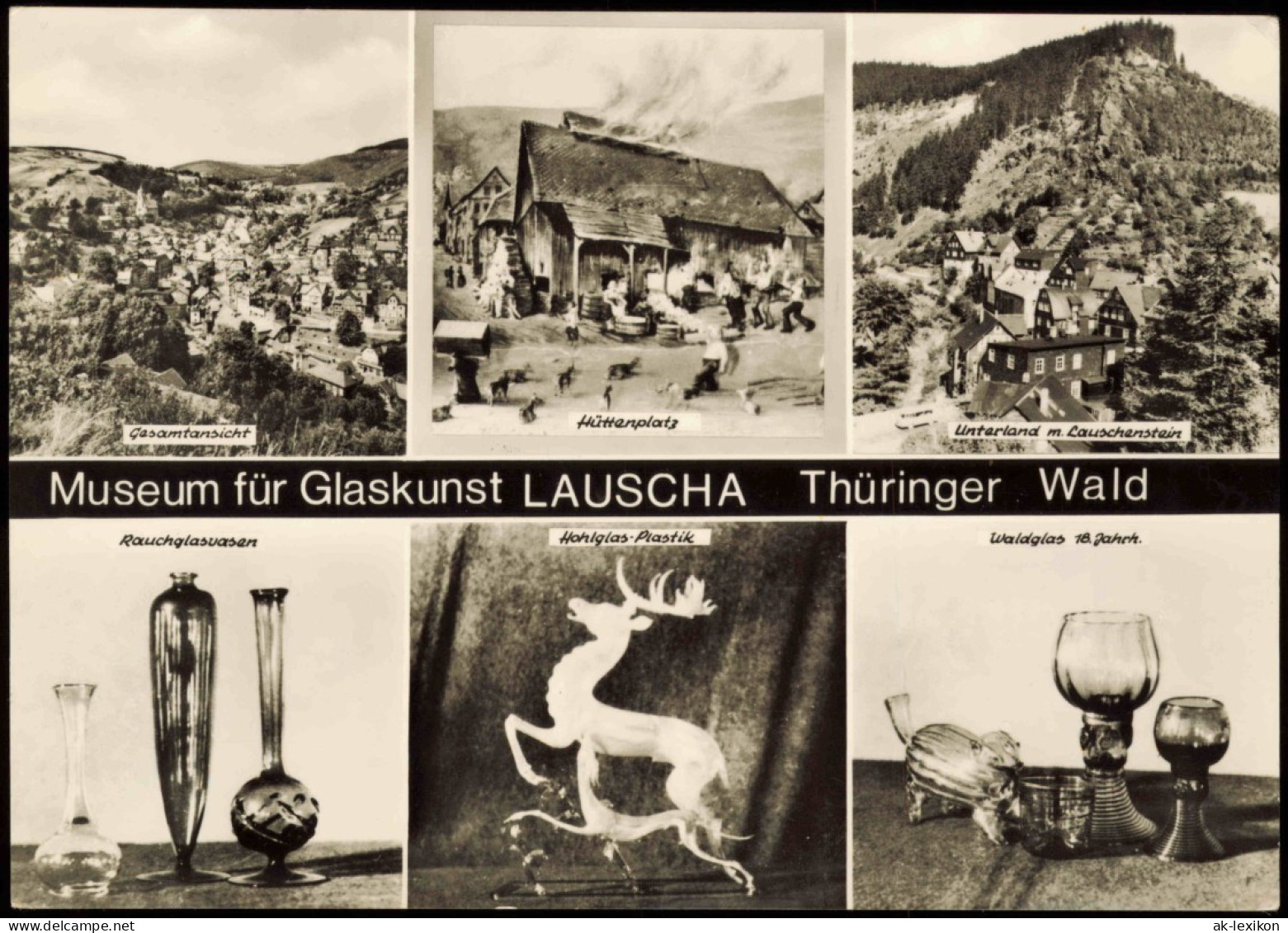 Ansichtskarte Lauscha Museum Für Glaskunst 1978/1977 - Lauscha