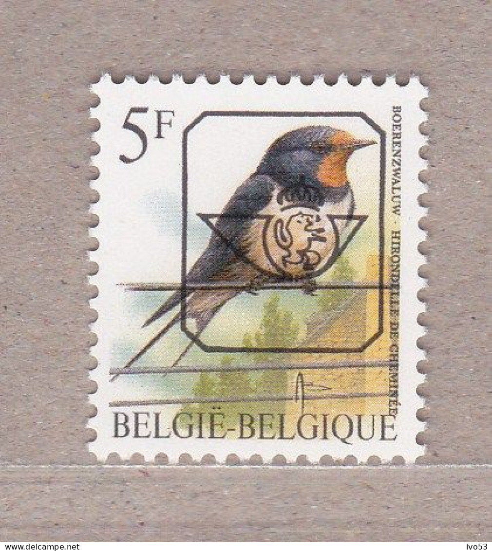 PRE827P6a** Boerenzwaluw / Hirondelle De Cheminee,postfris Zonder Scharnier. - Typografisch 1986-96 (Vogels)
