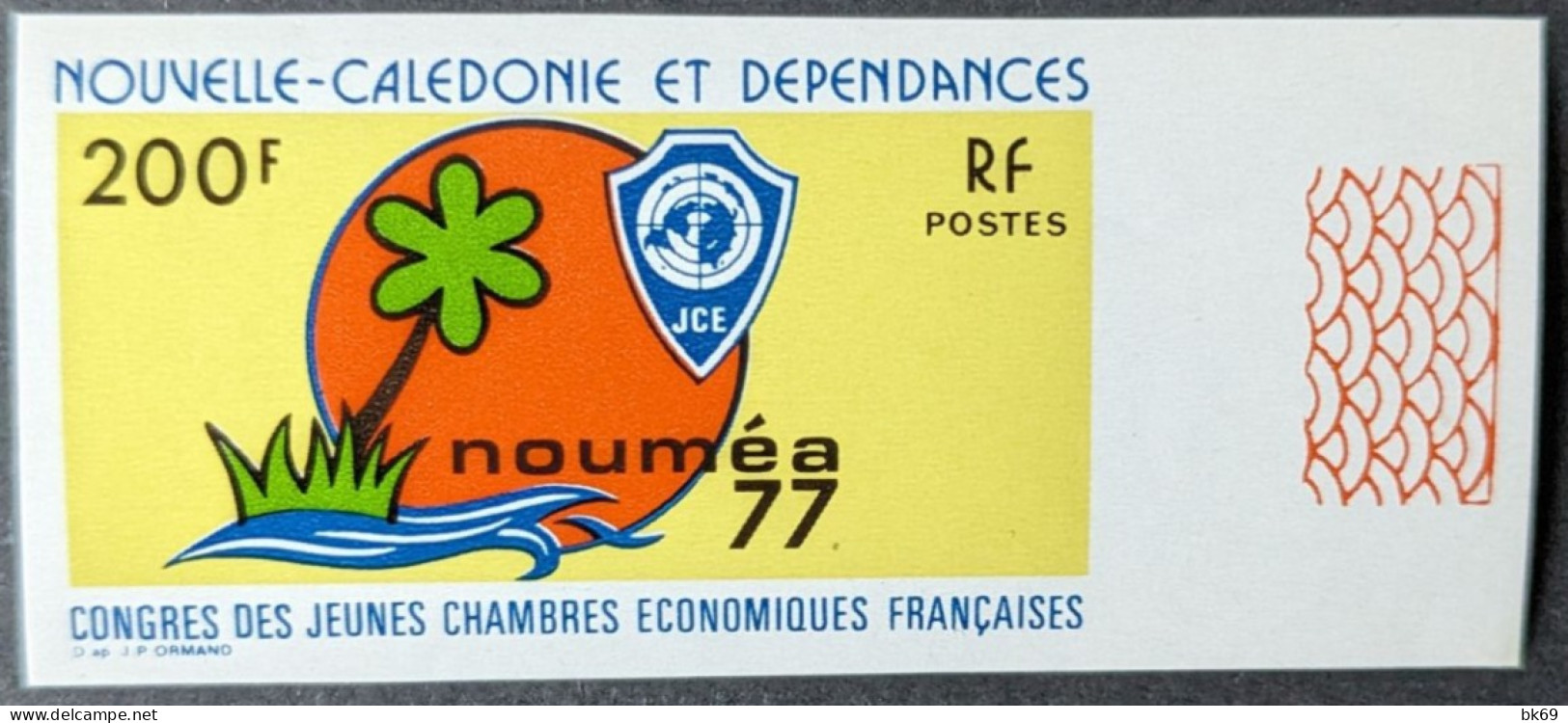 413** Non Dentelé En Bord De Feuille Nouvelle Calédonie - Unused Stamps