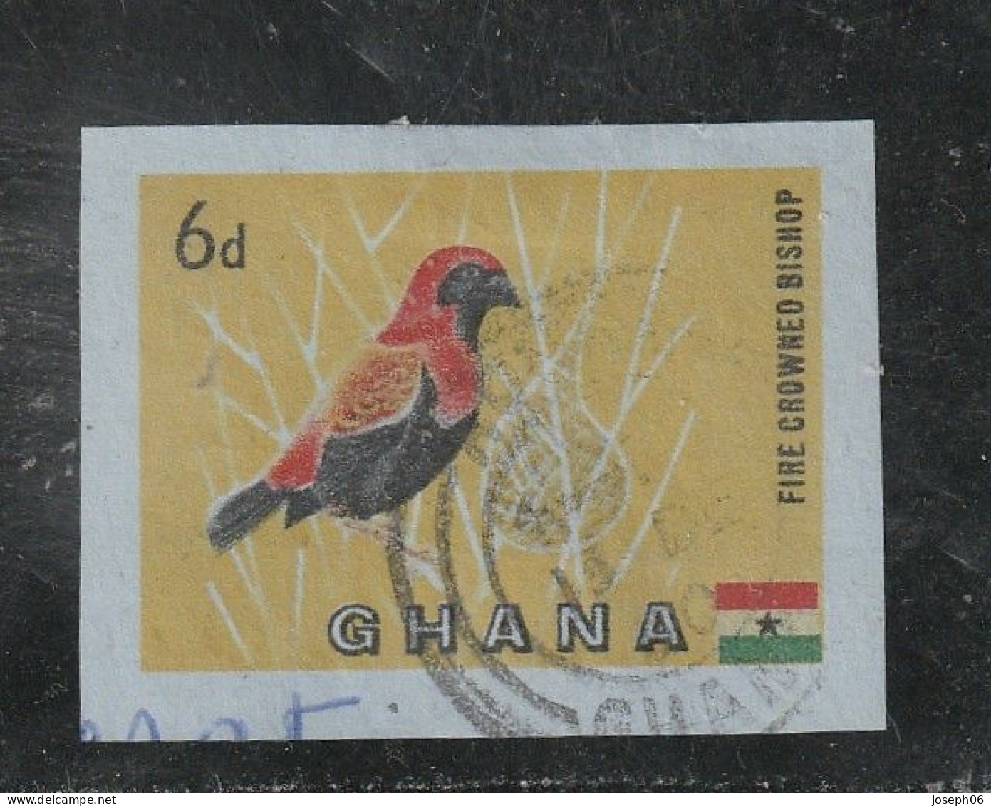 GHANA   1959 - 61 Y.T. N° 48  Oblitéré  Imprimé - Ghana (1957-...)