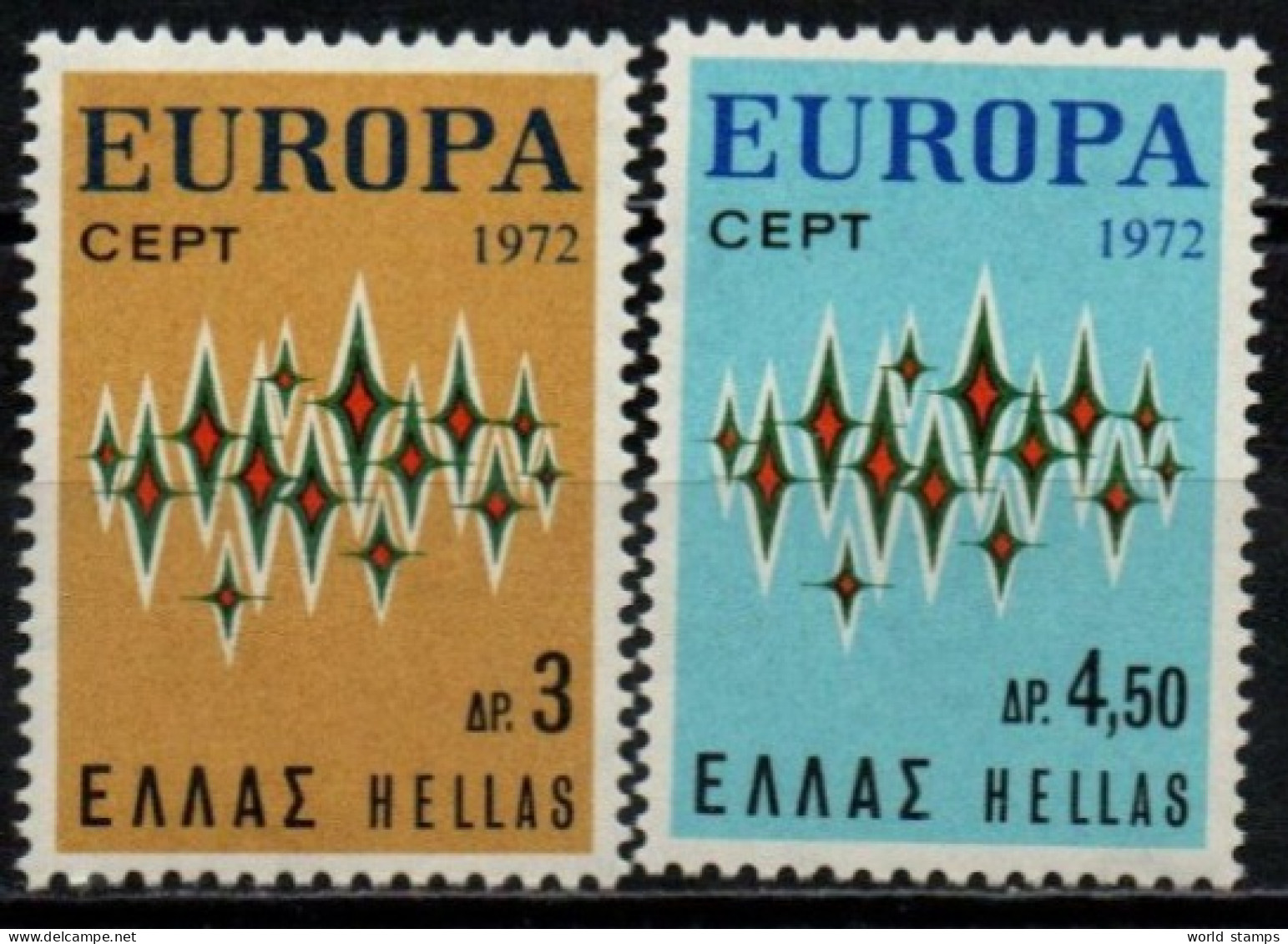 GRECE 1972 ** - Unused Stamps