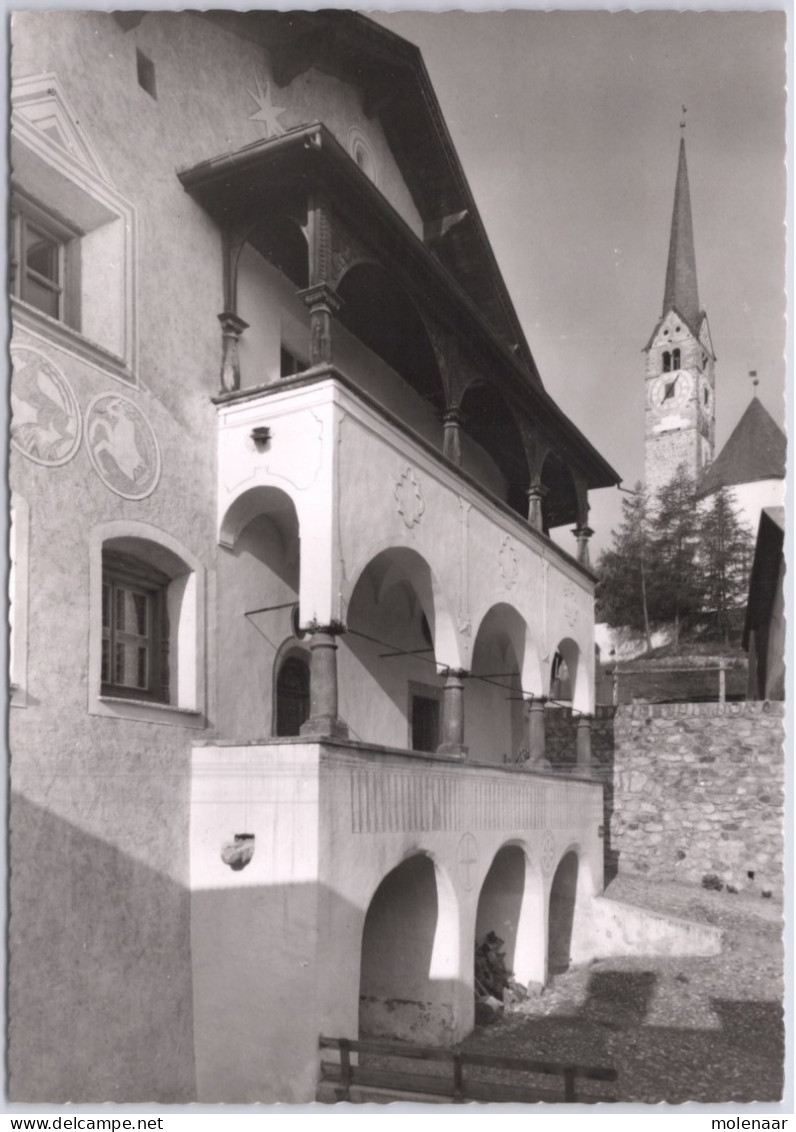 Postkaarten > Europa > Zwitserland > GR Graubünden >Scuol Heimatmuseum  Ongebruikt (16069) - Scuol