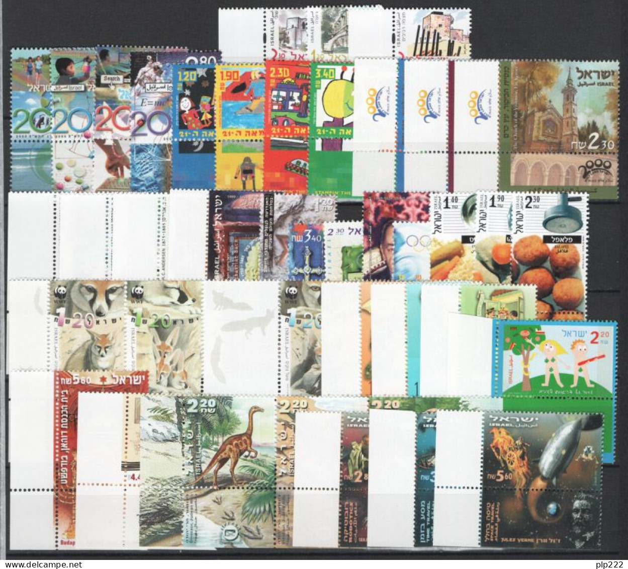 Israele 2000 Annata Completa Con Appendice / Complete Year Set With Tab **/MNH VF - Años Completos