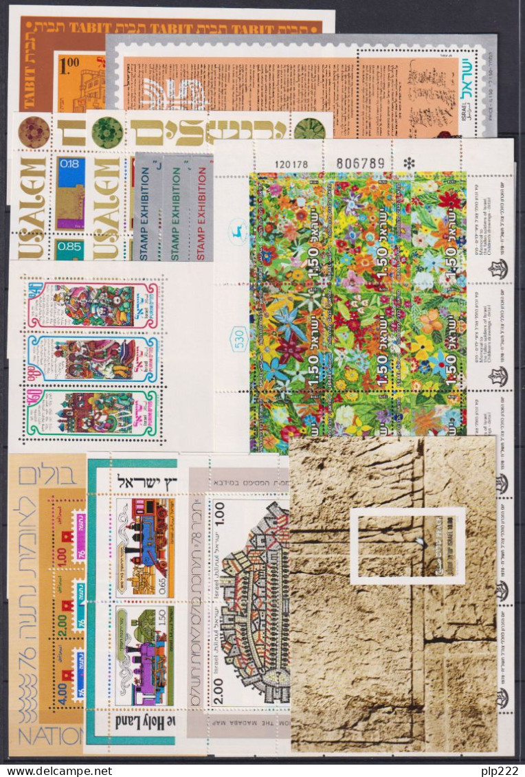 Israele 1970/79 Periodo Completo / Complete Period Con Appendice / With Tab**/MNH VF - Años Completos