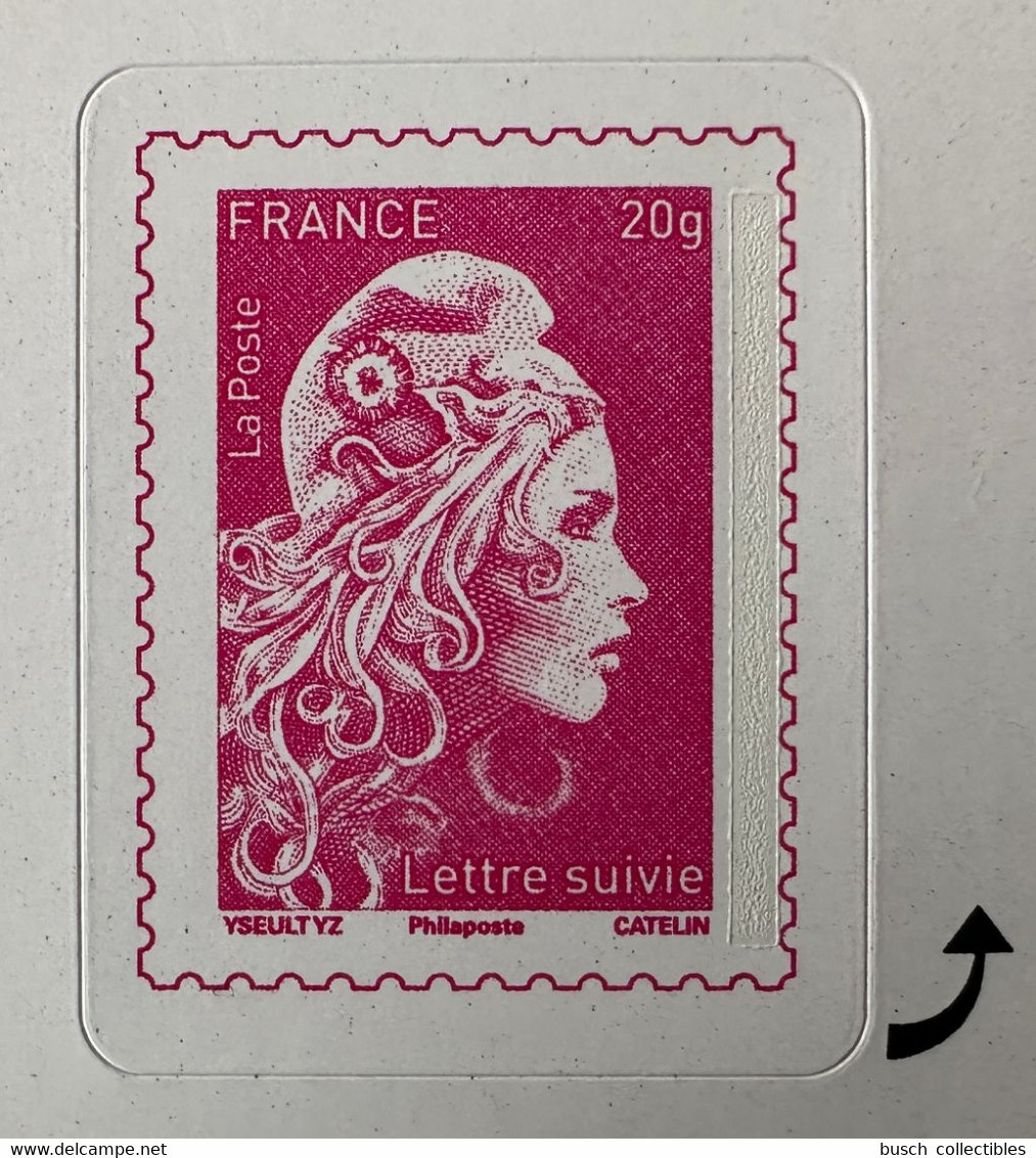 France 2019 - Lettre Suivie Adhésif LS7 LS 7 1217a 1656BA Marianne L'Engagée Suivi - Unused Stamps