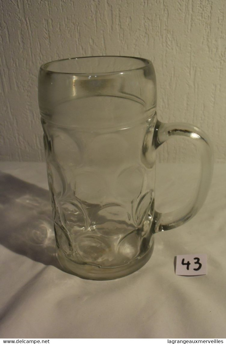 C43 Véritable Chope Kanterbräu Dessin Original Rare - Gläser