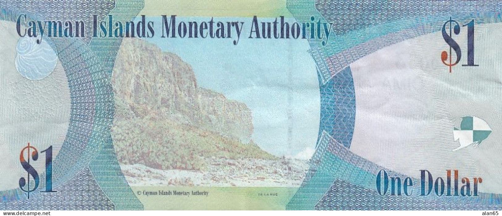 Cayman Islands #38d, 1 Dollar C2011 Banknote - Cayman Islands
