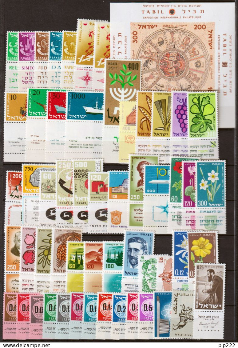 Israele 1948/86 Collezione Avanzata / Advanced Collection  MNH/** VF/F - Collections, Lots & Séries