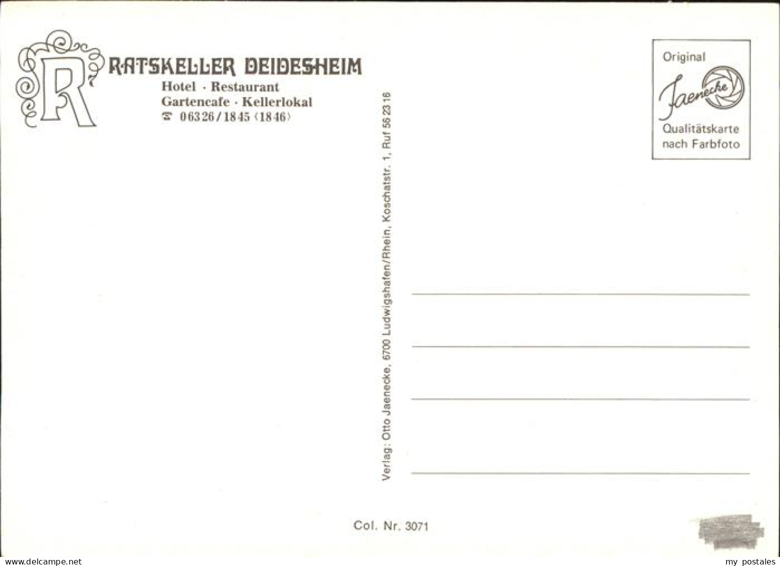 41188543 Deidesheim Ratskeller Deidesheim - Deidesheim