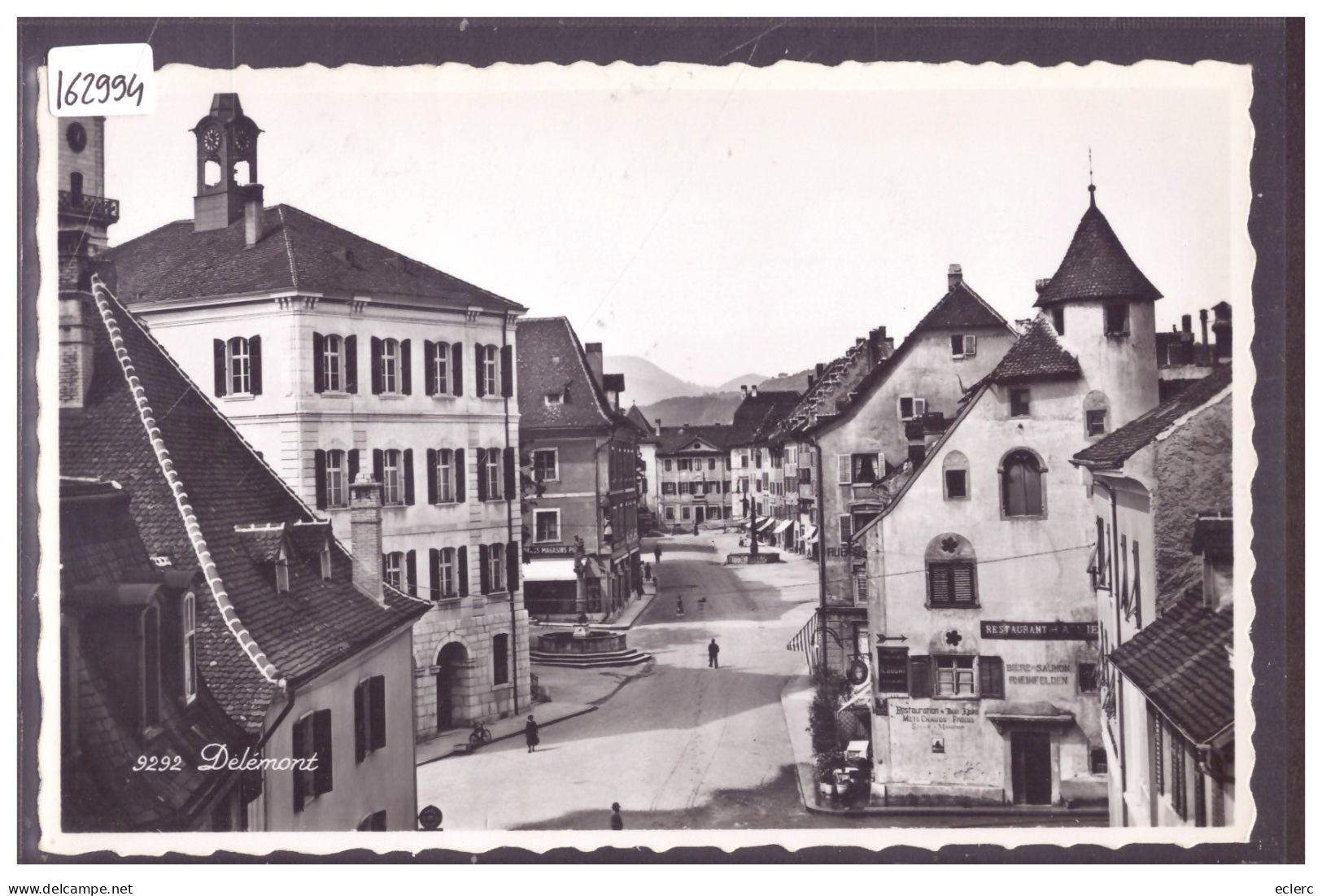 DELEMONT - GRAND RUE ET HOTEL DE VILLE - TB - Delémont