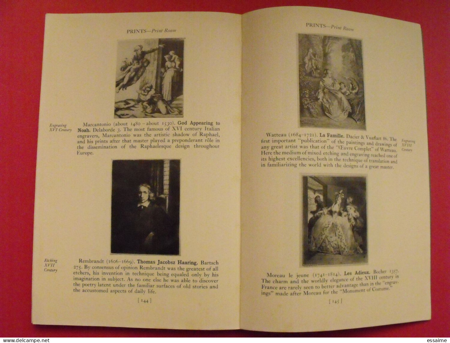 A Guide To The Collections Of The Metropolitan Museum Of Art. Part II European And American Art. 1937 - Beaux-Arts