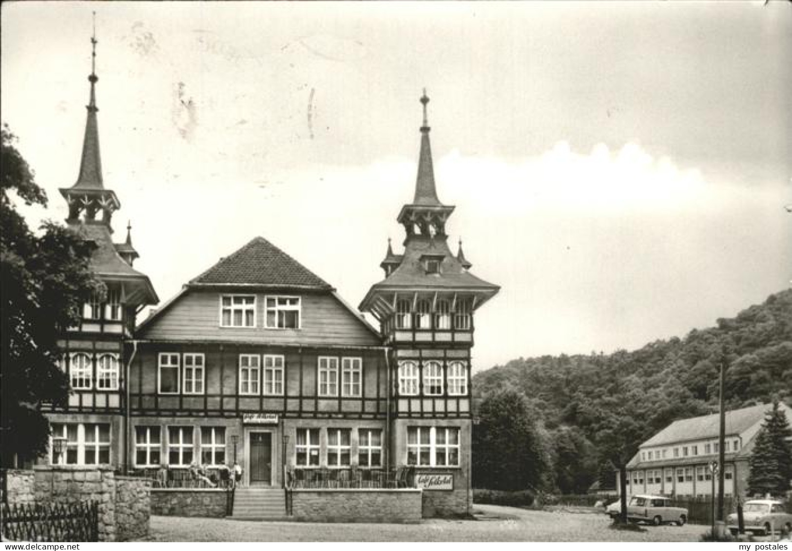 41186925 Harzgerode Alexisbad
Reichsbahn Erholungsheim Selketal Harzgerode - Harzgerode