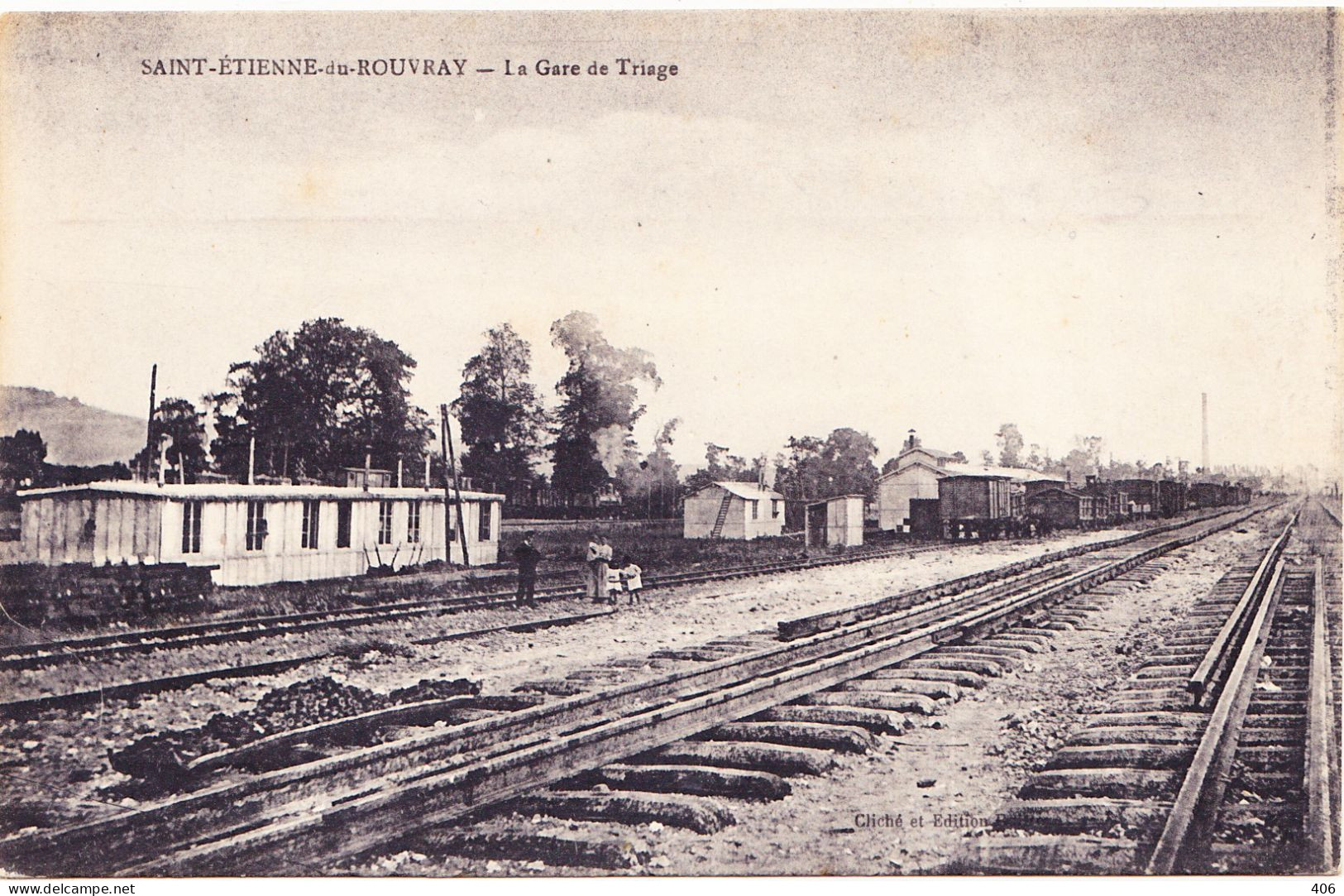 Saint-Etienne-du-Rouvray  -  La Gare De Triage - Saint Etienne Du Rouvray