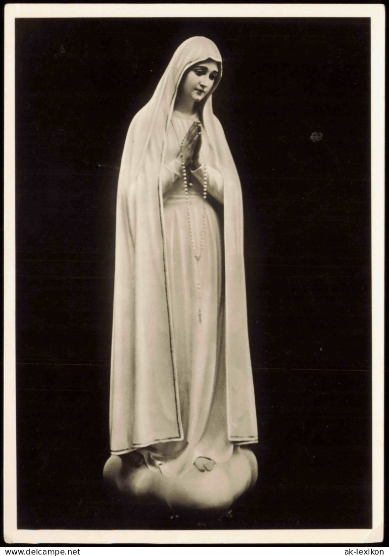 U.lb. Frau Von Fatima Ansichtskarten Statuen Plastiken  Skulpturen  Büsten 1962 - Sculture
