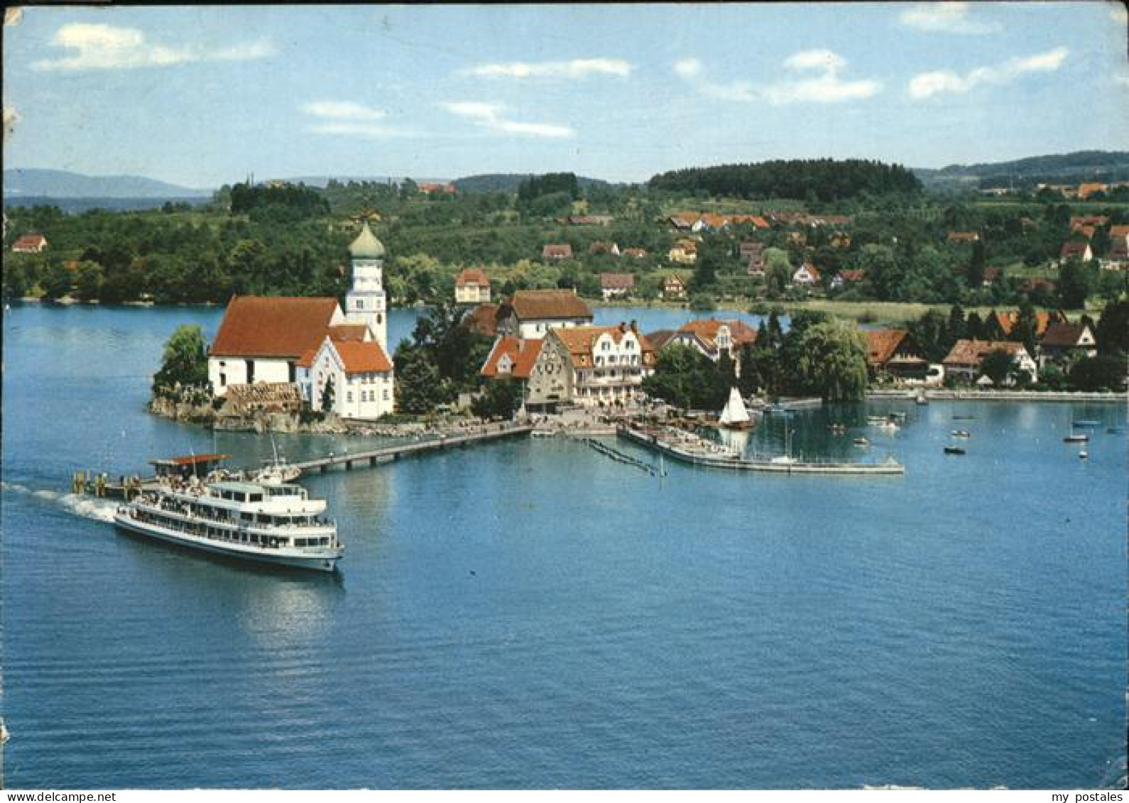 41185427 Wasserburg Bodensee Schiff Ms Stuttgart Wasserburg - Wasserburg (Bodensee)