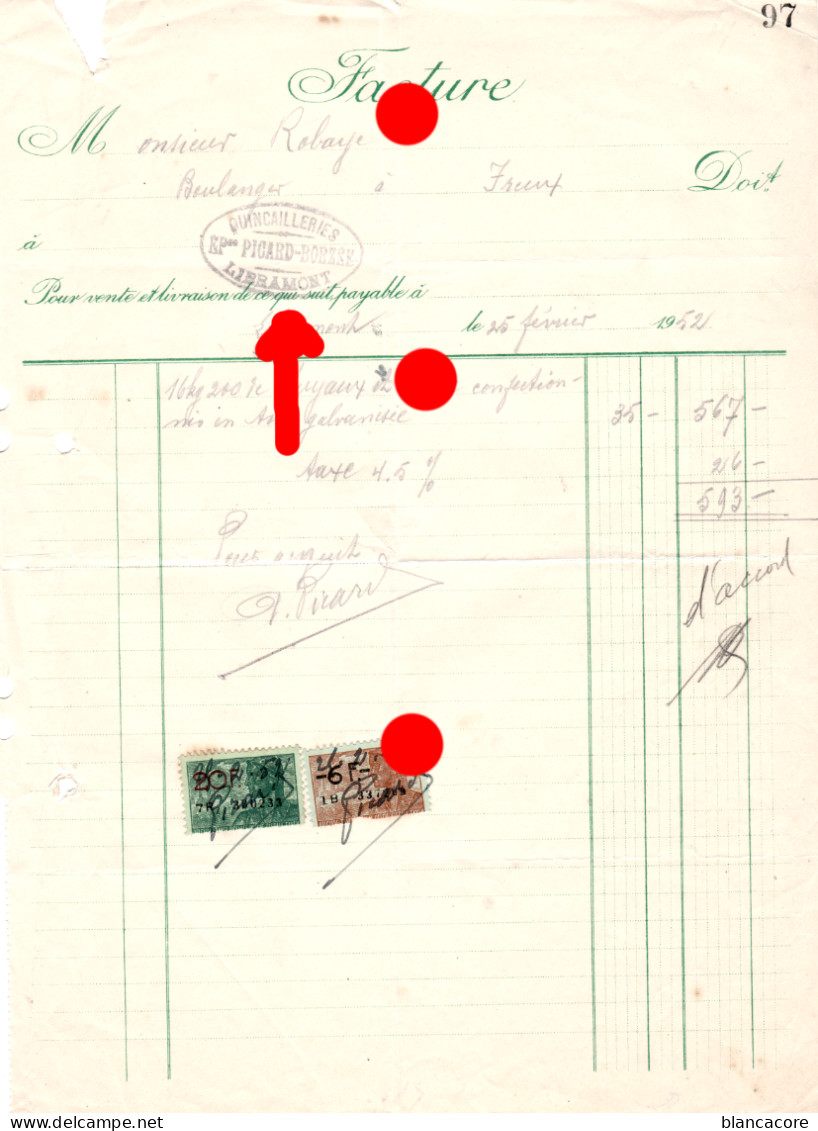 LIBRAMONT Quincaillerie PICARD  BORZEE - Straßenhandel Und Kleingewerbe