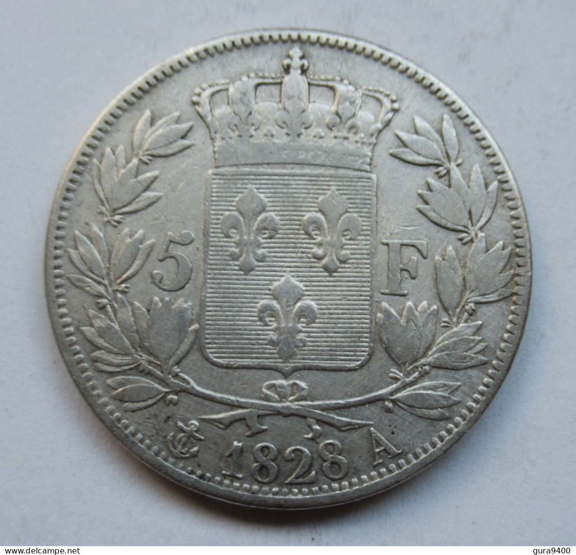 France 5 Francs 1828 A - 5 Francs