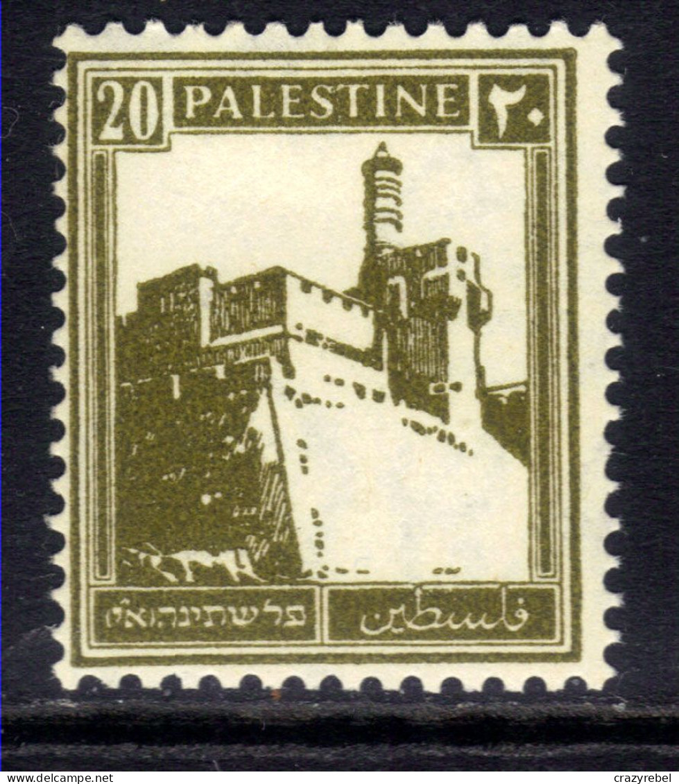 Palestine 1927 - 45 KGV 20m Dome Of The Rock Umm SG 99a ( K1282 ) - Palestine