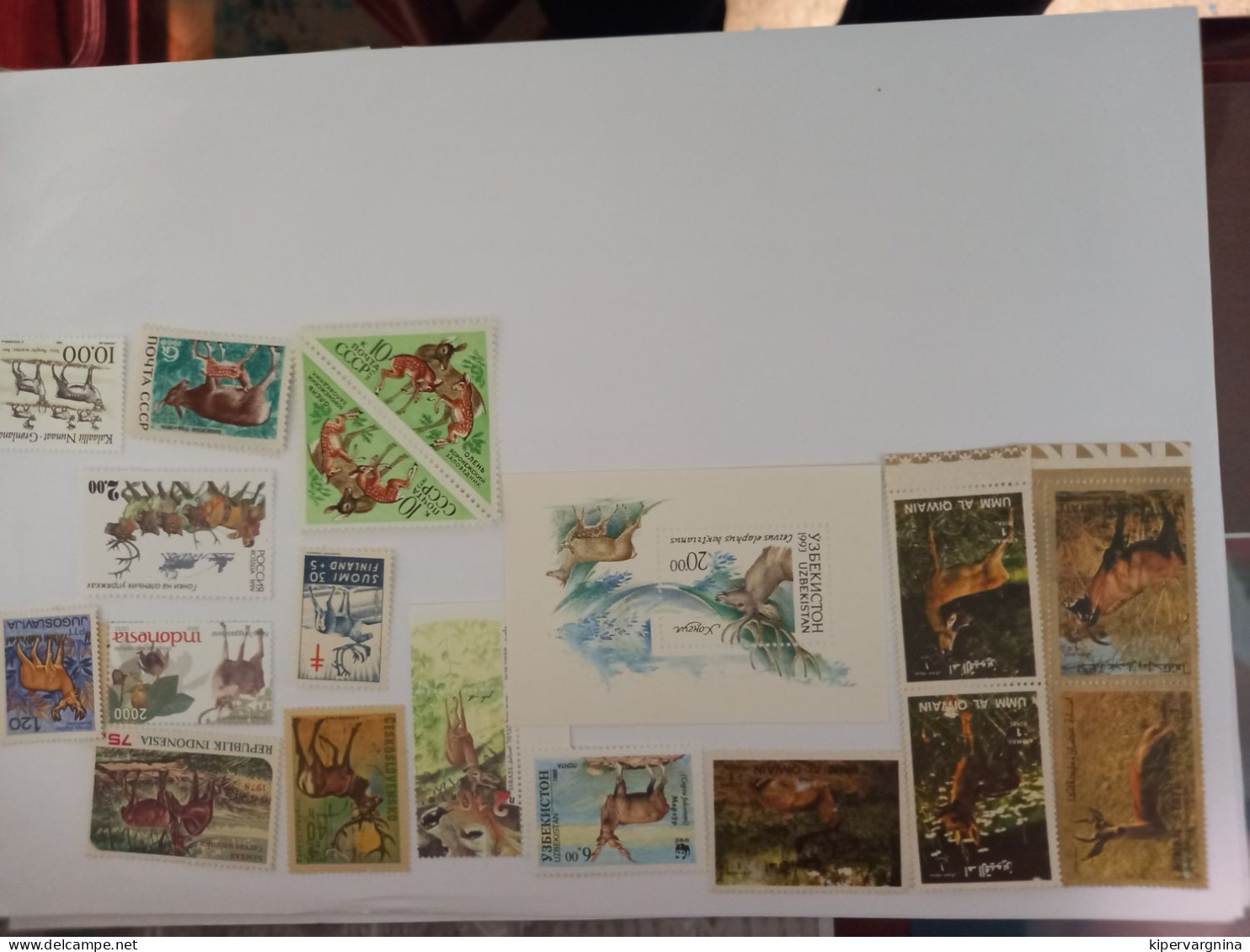 Stamps Allover The World DEERS - Tauchen