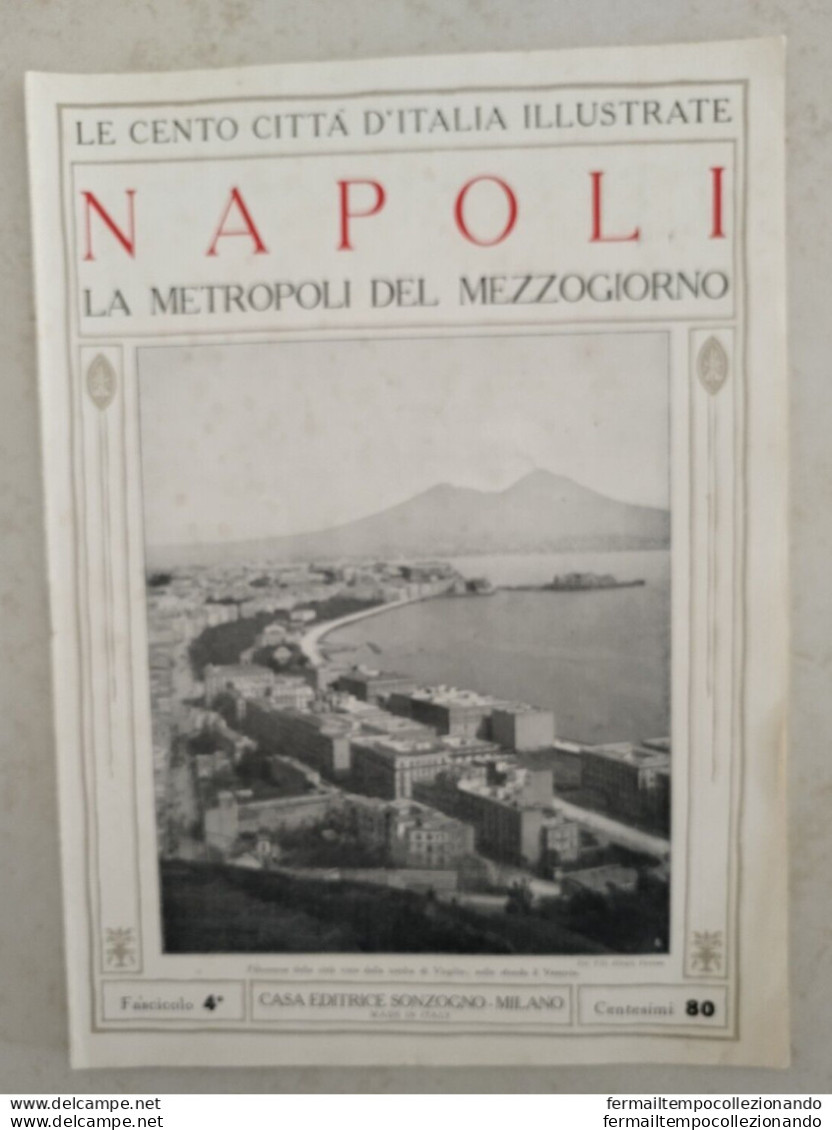 Bi Le Cento Citta' D'italia Illustrate Napoli - Magazines & Catalogs