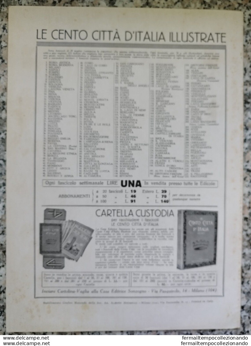 Bi Le Cento Citta' D'italia Illustrate Acqui La Citta' Delle Terme Alessandria - Zeitschriften & Kataloge