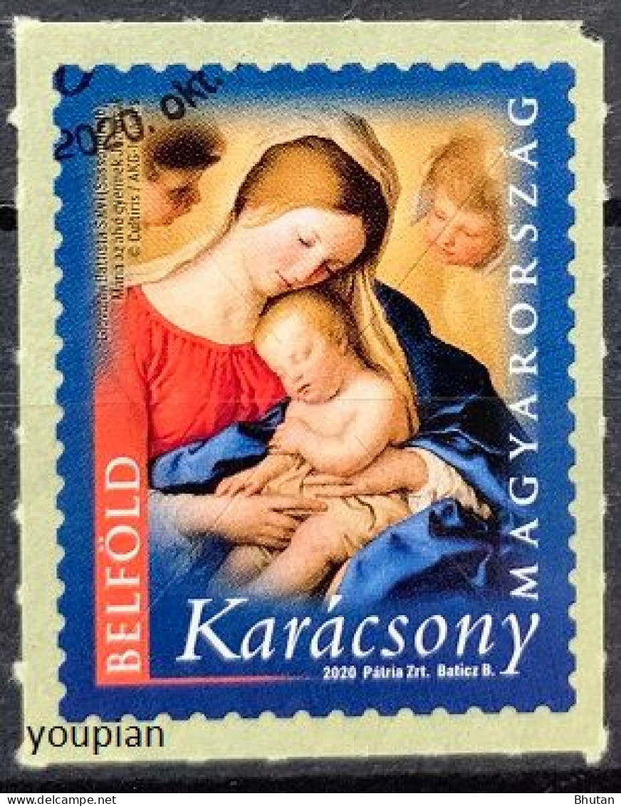 Hungary 2020, Christmas, MNH Unusual Single Stamp - Nuevos