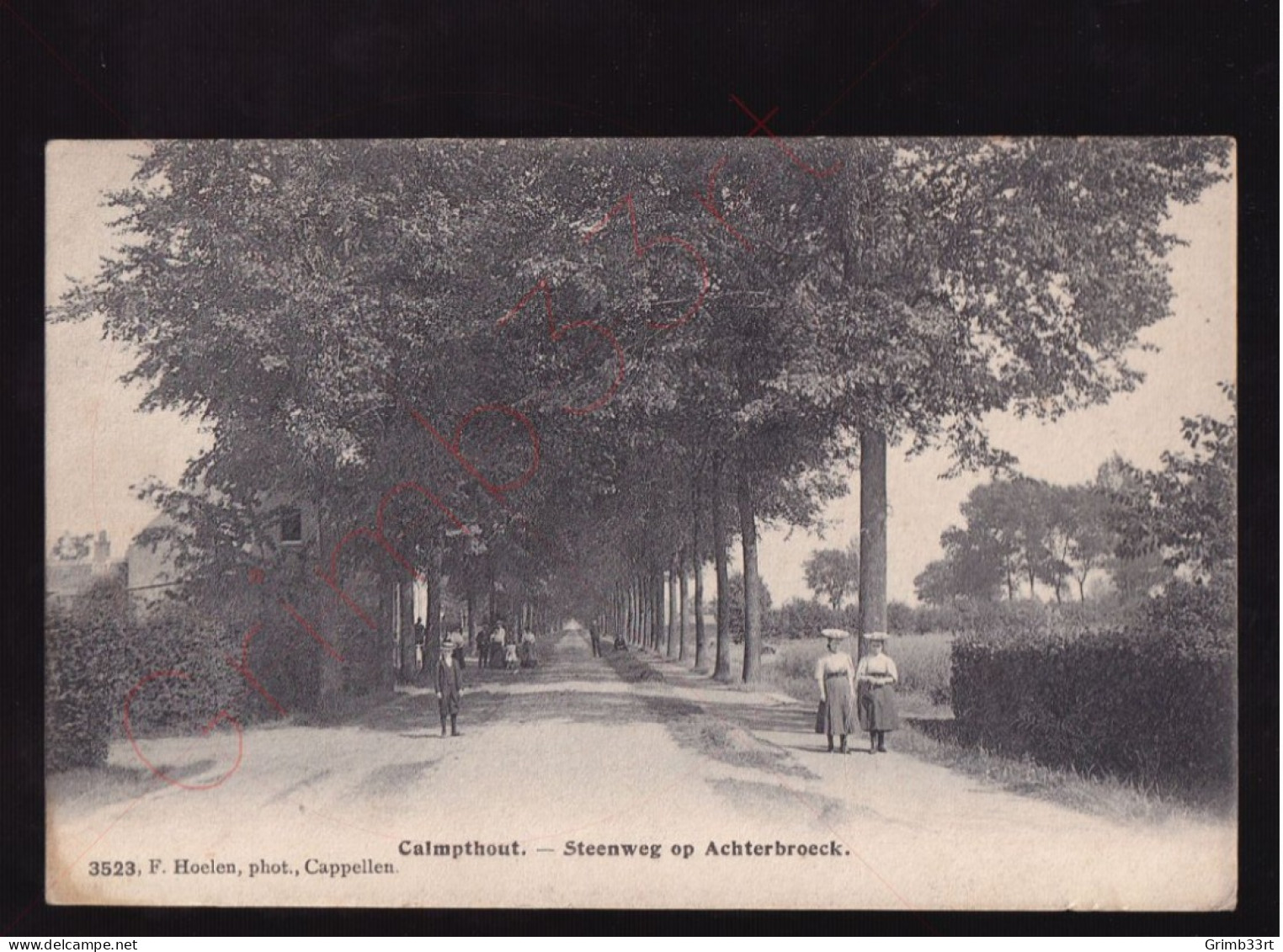 Calmpthout - Steenweg Op Achterbroeck - Postkaart - Kalmthout